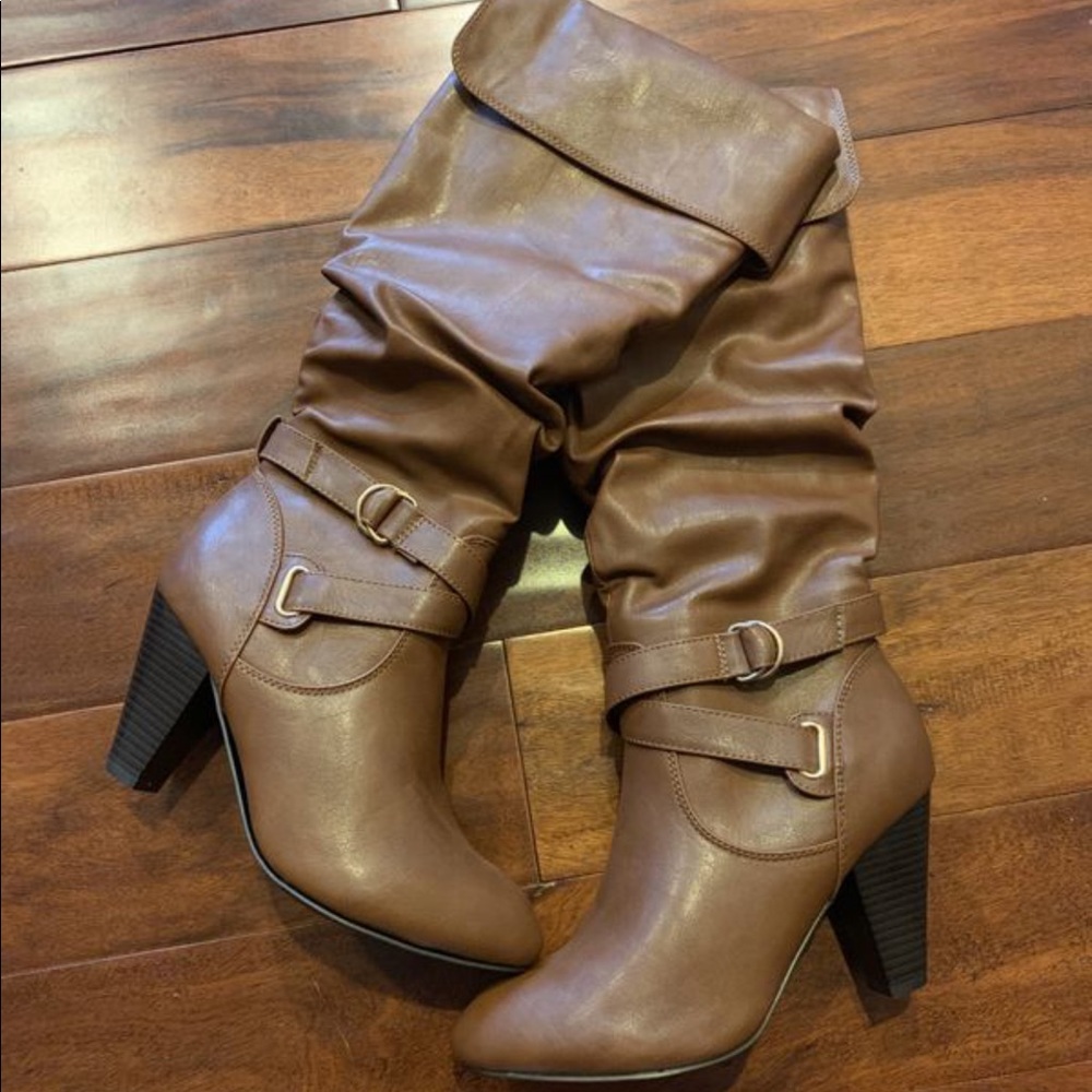 Brown boots